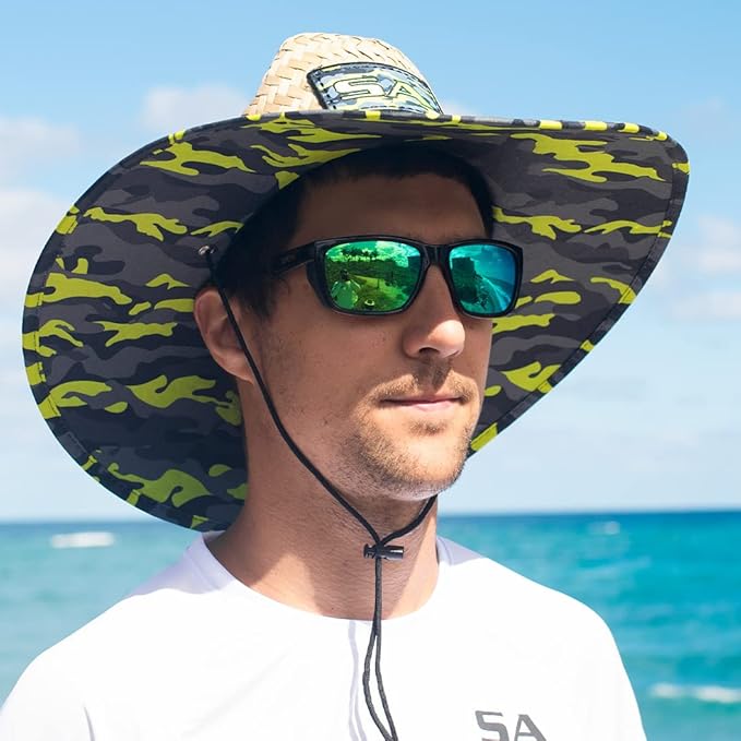 S A Company Summer Straw Hats for UV Sun Protection | Unisex Adult