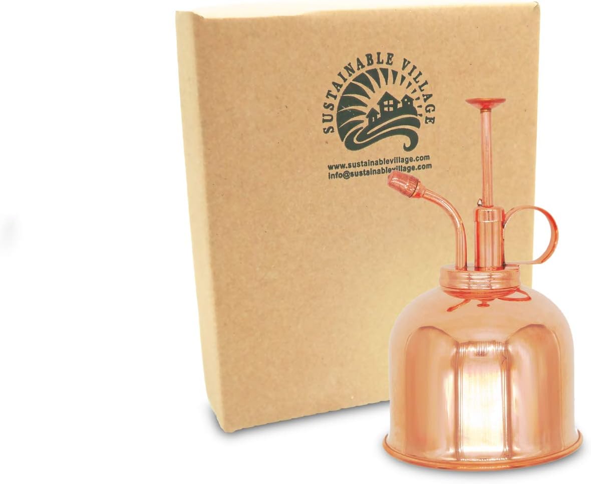 Watering Can Indoor Plants - Copper Plant Mister - Stylish and Rust Resistant Watering Cans for Healthy Hydration - Prevents Overwatering