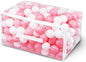Vanland Ball Pit Balls for Baby and Toddler Phthalate Free BPA Free Crush Proof Plastic - Multicolored Pit Balls in Reusable Play Toys for Kids with Storage Bag