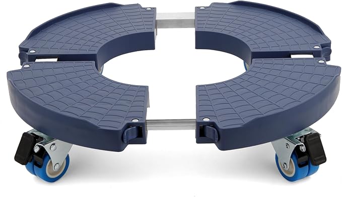 W B D WEIBIDA Plant Caddy with Wheels Heavy Duty 440lbs Capacity, Adjustable 15-21 Inch Rolling Plant Stand Indoor Outdoor, Large Plant Cart Dolly with Casters for Flower Pot Garden Pot Mover