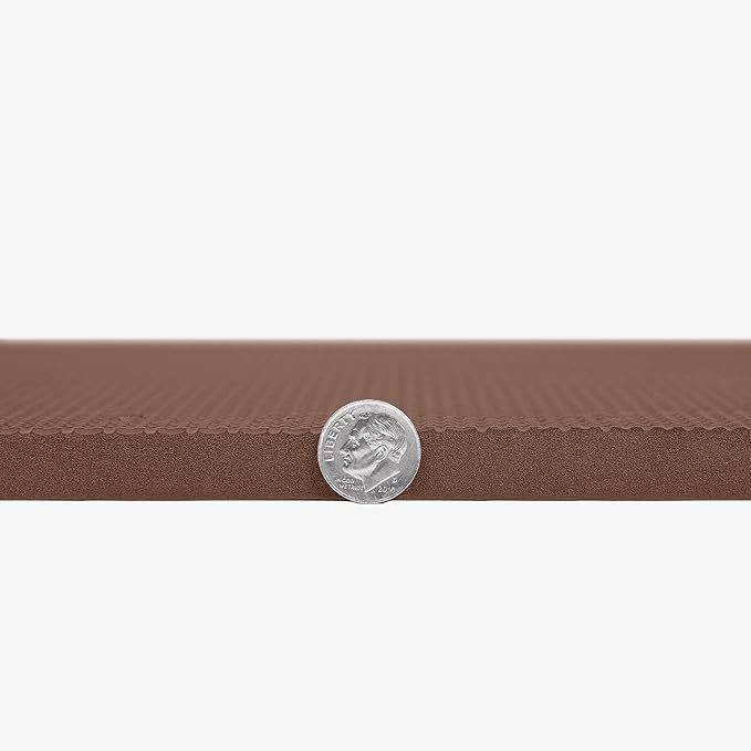 Flooring Inc's 1/2" Soft Non-Toxic Baby Play Mat, Toddler Playmat, Colorful Puzzle PlayMat, Floor Mats for Kids & Babies, EVA Foam Interlocking Tiles for Nursery & Playroom | Brown, 78 Tiles, 312 SqFt