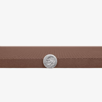 Flooring Inc's 1/2" Soft Non-Toxic Baby Play Mat, Toddler Playmat, Colorful Puzzle PlayMat, Floor Mats for Kids & Babies, EVA Foam Interlocking Tiles for Nursery & Playroom | Brown, 78 Tiles, 312 SqFt