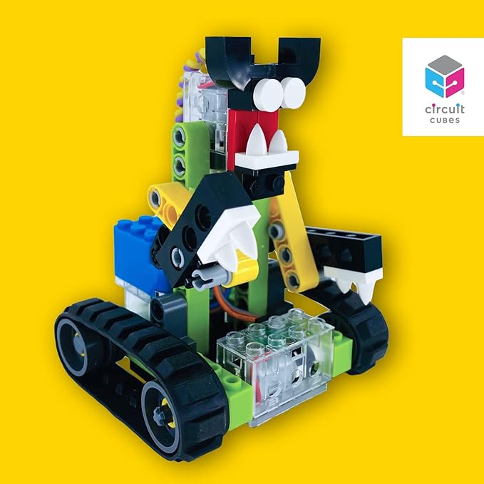 Circuit Cubes Monster Maker Kit – Remote Control Robotics Kit - STEM Learning Toy for Kids Age 8 and Up