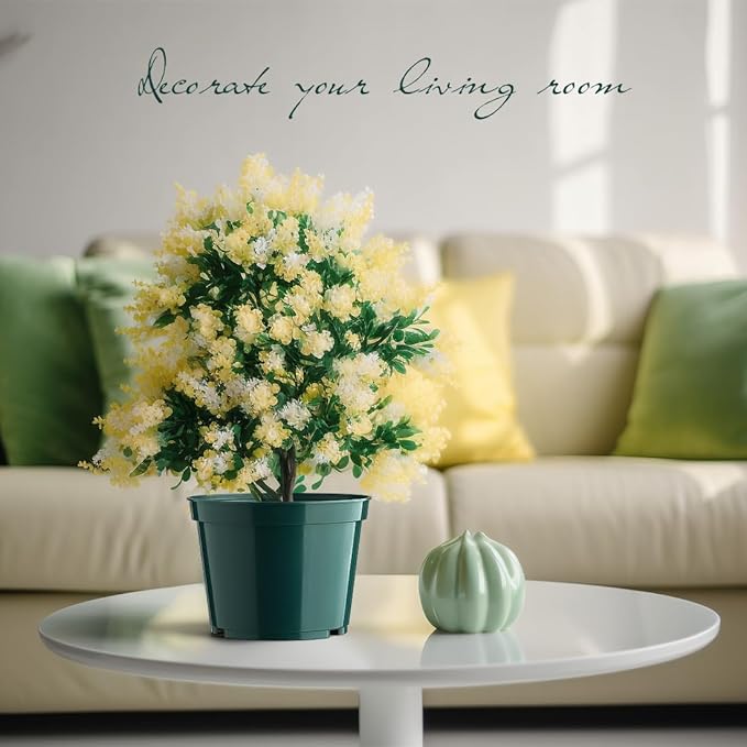 15 Pack 6 Inch Plant Pots with Drainage Holes, Sturdy Plastic Nursery Pots for Plants, Thickened Flower Pots for Indoor Outdoor Planting Transplanting, Succulents, Seedlings, Green