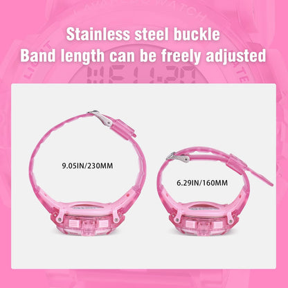 Kids Watch,Boys Watch for 3-15 Year Old Boys,Digital Sport Outdoor Multifunctional Chronograph LED 50 M Waterproof Alarm Calendar Analog Watch for Children with Silicone Band,Kids Gift