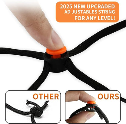 2025 New Magnetic Chess Game Set with 20 Stones & Rope – Portable Multiplayer Magnet Board Game, Fun Strategy Puzzle for Kids & Adults, Family Party Travel Cluster Game, Ideal Gift for All Ages