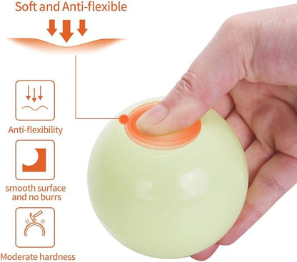 PlayMaty Ball Pit Balls - 2.75inches Plastic Phthalate & BPA Free Balls Crush Proof Stress Balls Swim Pit Fun Toy with Storage Bag for Baby Playhouse Birthday Party DecorationPack of 50