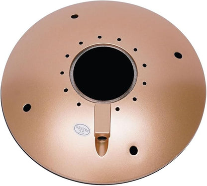 6" Magnetic Levitating Globe, 360°Rotating Geographic Globes Levitating Globes with LED Light Floating Magnetic Levitation Floating Globe for Desk Home Office Classroom Study Room(Gold/Single Color Light)