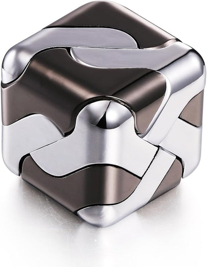Metal Puzzle 3D Cube Brain Teaser Puzzles