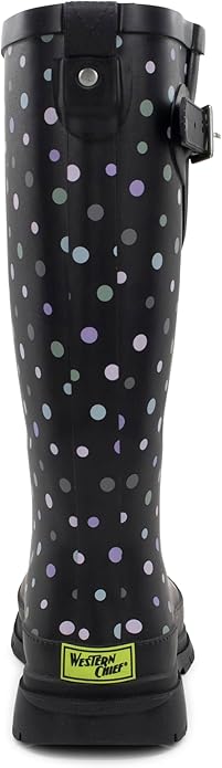 Western Chief Women's Tall Waterproof Rain Boot Outdoor Garden Shoes