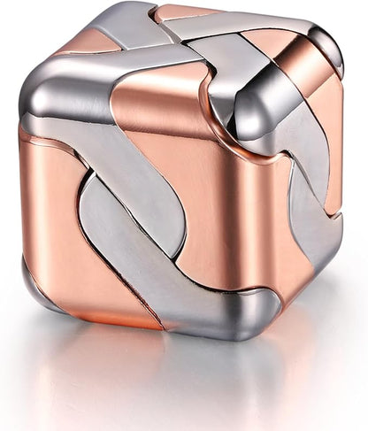 Metal Puzzle 3D Cube Brain Teaser Puzzles