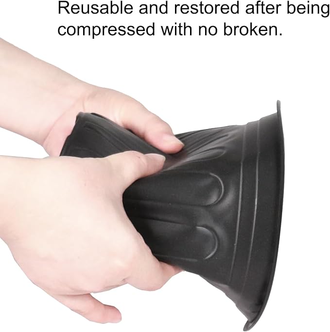 60-Packs 1 Gallon-S Flexible Plastic Plant Nursery Pots with 10 Pcs Plant Labels, Thickened Soft Seed Starting Container for Seedlings, Vegetables, Succulents and Cuttings