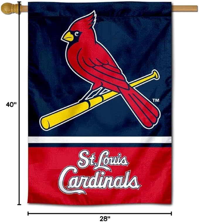 WinCraft St. Louis Cardinals Two Sided House Flag