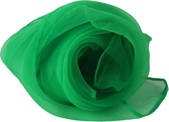 Larcele 12 Pieces Juggling Dance Scarf for Performance Prop Accessory 24 x 24 inches WDSJ-02