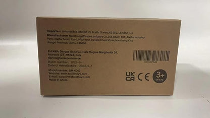 Stoie's Wooden Kids Musical Instruments for 3-9 Years Old, with Drum, Hand Bells, Flute, Maracas, Castanet, Tamburine, for Babies and Toddlers, Durable, Safe, Montessori Educational Toy, Storage Bag