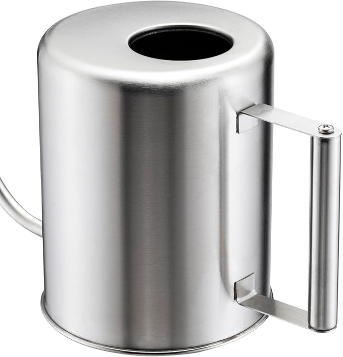 L&H Unico Watering Cans 62oz Plant Misters Steel Sprinkling Cans with 2Pcs Removable Spray Spout for Flowers