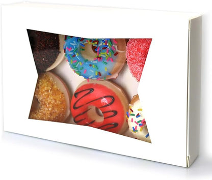 GiftExpress 6 pcs Realistic Artificial Toy Donuts, Scented Fake Donuts, Assorted Realistic Doughnuts Toy Cakes Fake Desserts Decoration Toys, Valentine bv Donut Party Decoration, Prop Food