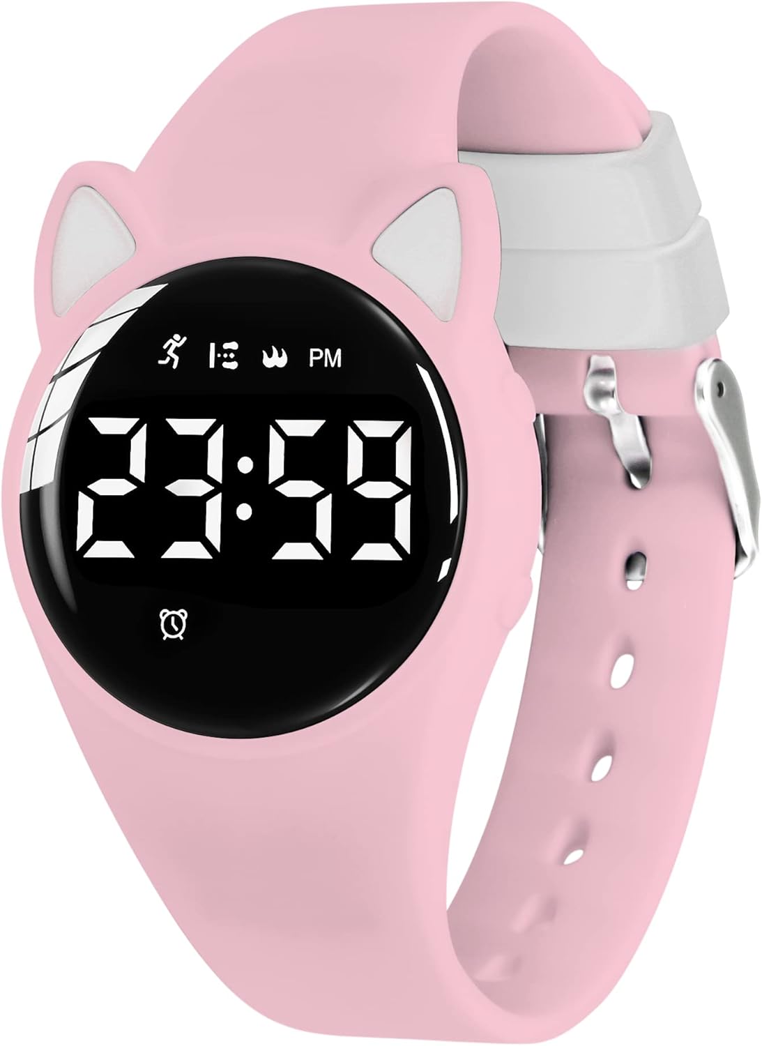 Kids Watches for Girls Boys Digital Sport Watch with Step Counter Pedometer Vibration Alarm Clock, No App Waterproof Fitness Tracker Kids Watch Boys Girls Teens Students Ages 5-16
