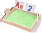 Montessori Sand Tray for Kids,Writing Play Sand Tray with Lid for Classroom Practice Writing Letters and Numbers