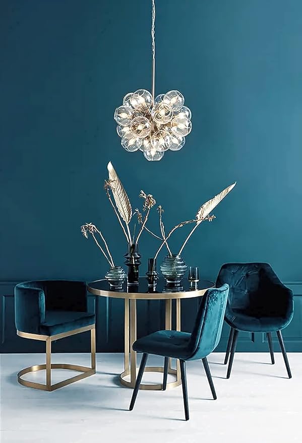 Dimoon 236''x17.7'' Blue Peel and Stick Wallpaper Contact Paper Modern Self Adhesive Wall Paper Removable Renter Friendly Textured Solid Color Shelf Cabinet Vinyl Roll (236''x17.7'',Dark Blue)