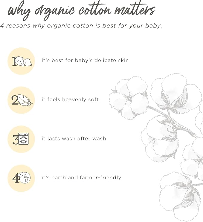 Burt's Bees Baby Baby Girl's Pajamas Sleep and Play