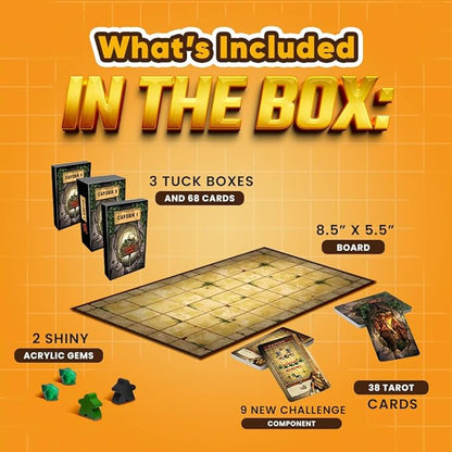 Montalo’s Revenge Expansion Pack for Relics of Rajavihara – an Epic Adventure for Fans of Strategy, Tabletop, and Solo Player Board Games