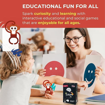 Totem the feel good game – Team Building, Therapy Games for Teens, Family Games for Kids and Adults, Counseling Activities, Boost Mindfulness, Social Emotional Skills and Self-Esteem