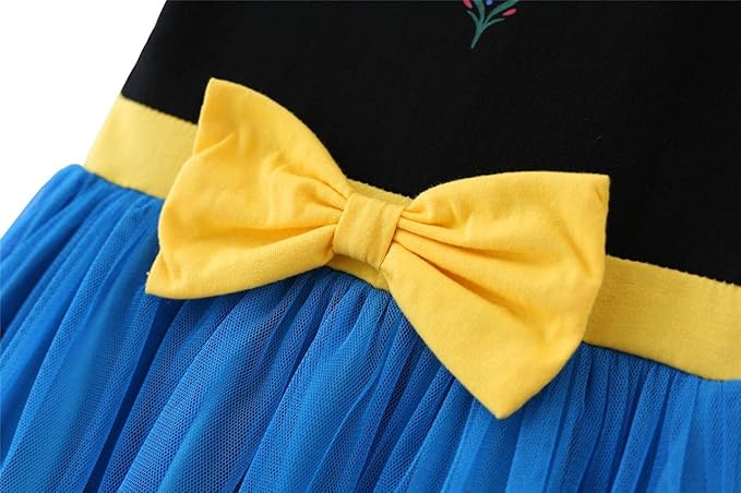 Dressy Daisy Princess Dress Up Clothes Halloween Fancy Party Tulle Skirt Summer Outfit for Baby & Toddler Girls