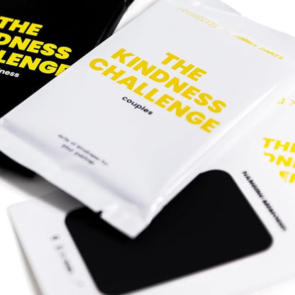 The Kindness Challenge – Couples Edition | 12 Scratch-Off Cards with Fun & Sweet Acts of Kindness for Partners