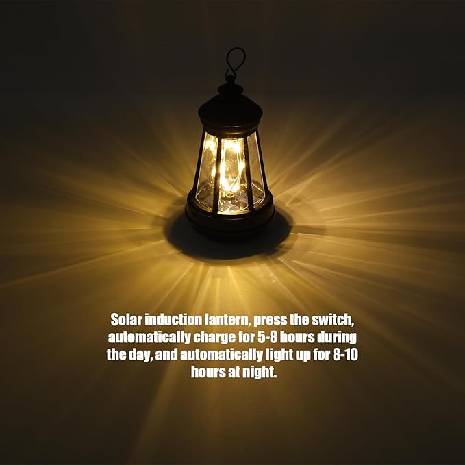 Garden Gnome Statue Solar Light Outdoor Decorations Figurine Welcome Sign with Lantern Sculpture Garden Decor Lawn Patio Yard Porch Outside Housewarming Gifts for Women Mother's Day Grandma