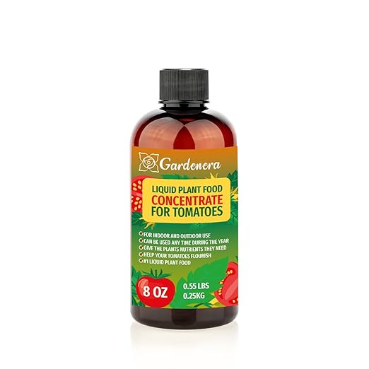 Plant Growth Superfood for Tomatoes with 18 Essential Vitamins & Minerals - Organic Plant Food Fertilizer - Micro-Fungi and Bio-Organisms for Tomato Plant Care & Growth Enhancement - 8oz