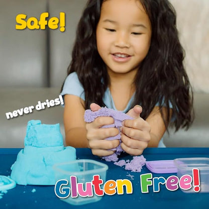 Chuckle & Roar - Grand Sand - Tactile Construction Sand - Educational Fun for Preschoolers - Fidget Arts and Crafts for Toddlers - Never Dries - Ages 3 and Up