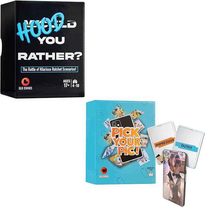 Doin' The Most - Hood You Rather and Pick Your Pic - Ultimate Family Game Night Bundle