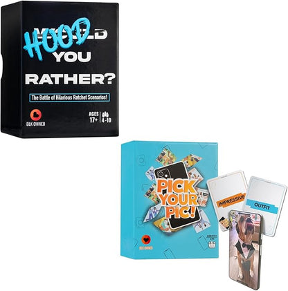 Doin' The Most - Hood You Rather and Pick Your Pic - Ultimate Family Game Night Bundle