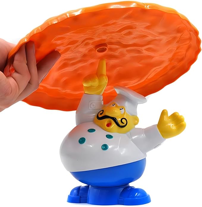 Topple Pizza Game,Tabletop Balancing Pizza Toy, Poppa's Pizza Pile-Up for 2-4 Players,Fun for Family & Friends