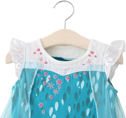 Dressy Daisy Princess Dress Up Clothes Halloween Fancy Party Tulle Skirt Summer Outfit for Baby & Toddler Girls