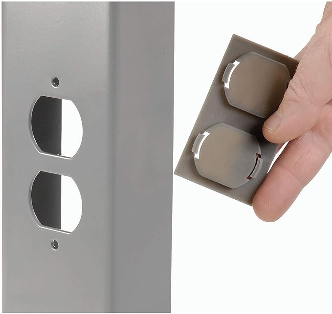 Global Industrial Mobile Adjustable Height C-Channel Leg Workbench, Shop Top Square Edge, 60"W x 30"D, Gray