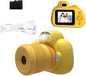 Kids Camera,Kids Digital Camera with Rotating Zoom Lens,1080P HD Digital for Kids with Flash,32GB SD,Christmas Birthday Gifts for Girls Boys 3-12 (Yellow, D6S)