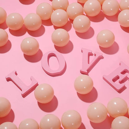 PlayMaty Ball Pit Balls - 2.75inches Plastic Phthalate & BPA Free Balls Crush Proof Stress Balls Swim Pit Fun Toy with Storage Bag for Baby Playhouse Birthday Party DecorationPack of 50