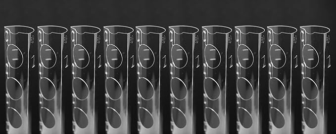 Plastic Moss Poles for Climbing Plants V3 Small 10 Pcs Front Opening Stackable Moss Pole Monstera Plant Support-Plant Climbing Pole, DIY Moss Pole for Plants Indoor, Plant Sticks Support by THICCLY