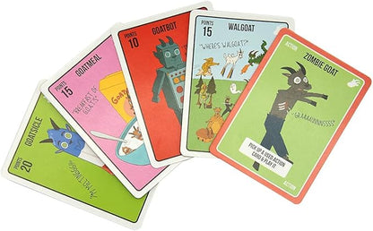 Goat Lords, Hilarious and Competitive Card Game with Goats - Fun Card Games for Adults, Teens, and Family Game Night - Games for Teens, Adults & Kids 2-6 Player (Sequel)