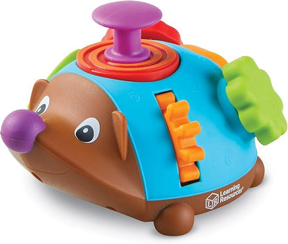 Learning Resources Spike the Fine Motor Hedgehog Fidget Friend -Ages 18+ months Fine Motor and Sensory Play Toy,Educational Toys for Toddlers, Toddler Montessori Toys