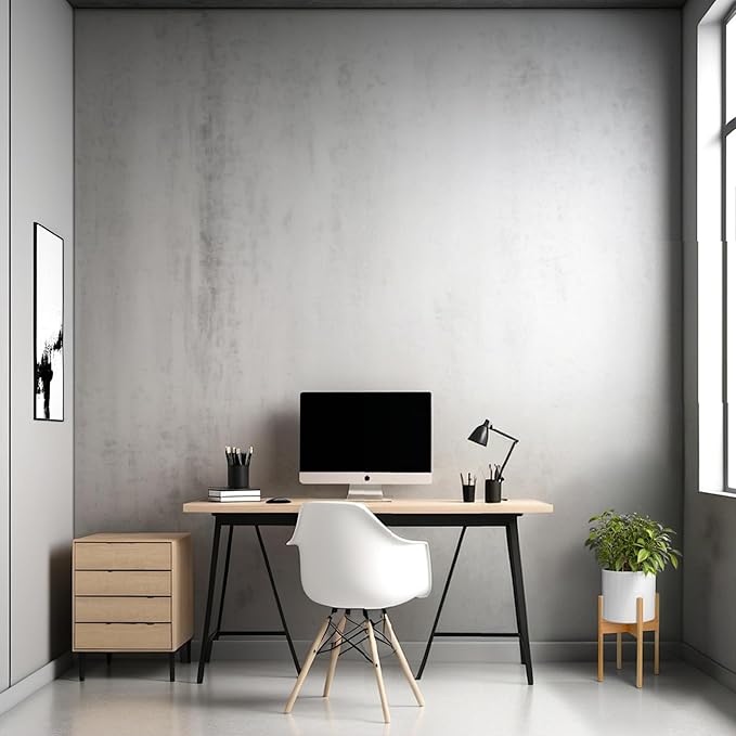 Fox & Fern 8 Inch Plant Pot with Drainage Plug — Premium Lightweight Fiberstone Glossy White Planter; Indoor & Outdoor Planter; 8 Inch Pots for Plants; Weather Resistant & UV Resistant