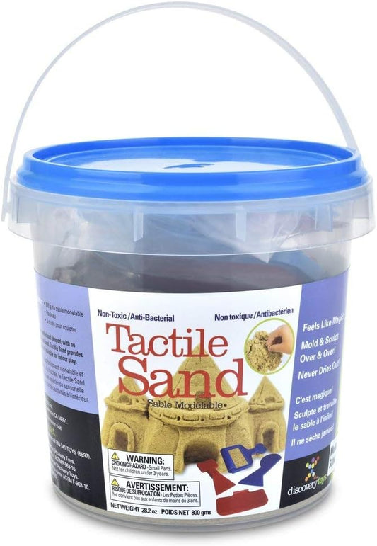 Discovery Toys Tactile Sand | Kid-Powered Learning | Play Sand | STEM Toy Early Childhood Development 3 Years and Up