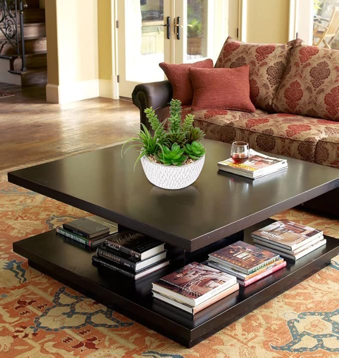 Briful Small Fake Plants Assorted Faux Succulents in Pots Realistic Succulents Plants Artificial with Cement Pots for Home Table Office Desk Bathroom Shelf Living Room Decor