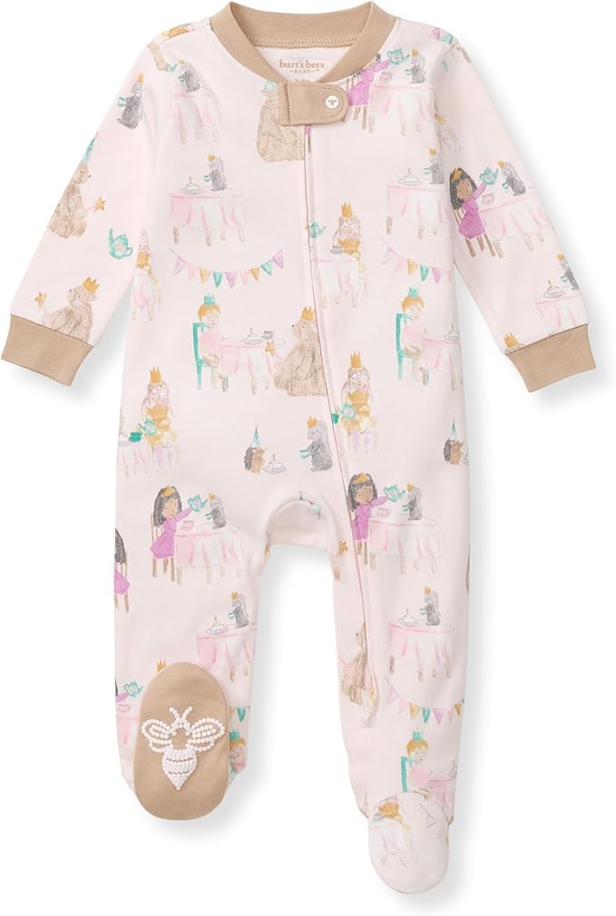Burt's Bees Baby Baby Girl's Pajamas Sleep and Play