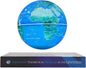 6" Magnetic Levitation Floating Globe Anti Gravity Rotating World Map with LED Light 7 Colors Display Floating Globe for Children Educational Gift Home Office Desk Decor (Book Holder)