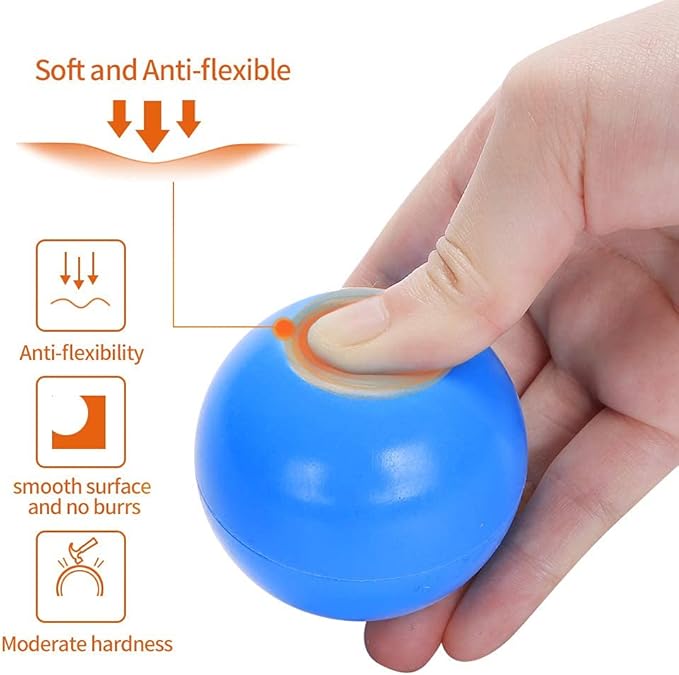 PlayMaty Ball Pit Balls - Colorful Ocean Pool Toys for Kids, Phthalate & BPA Free, 100pcs for Toddler Playhouse, Tent, or Playpen