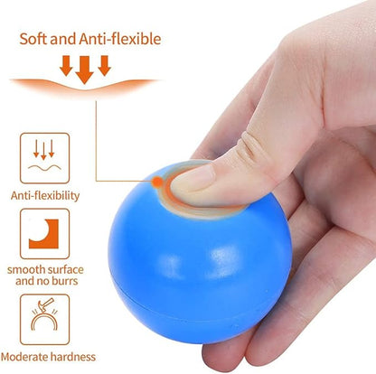 PlayMaty Ball Pit Balls - Colorful Ocean Pool Toys for Kids, Phthalate & BPA Free, 100pcs for Toddler Playhouse, Tent, or Playpen