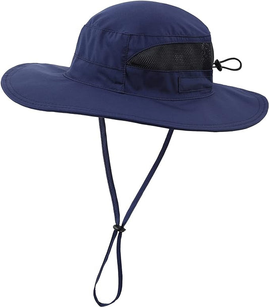 Connectyle Women's UPF 50+ Sun Hat UV Protection Wide Brim Bucket Hat Summer Beach Hats Fishing Hiking Outdoor Safari Hats